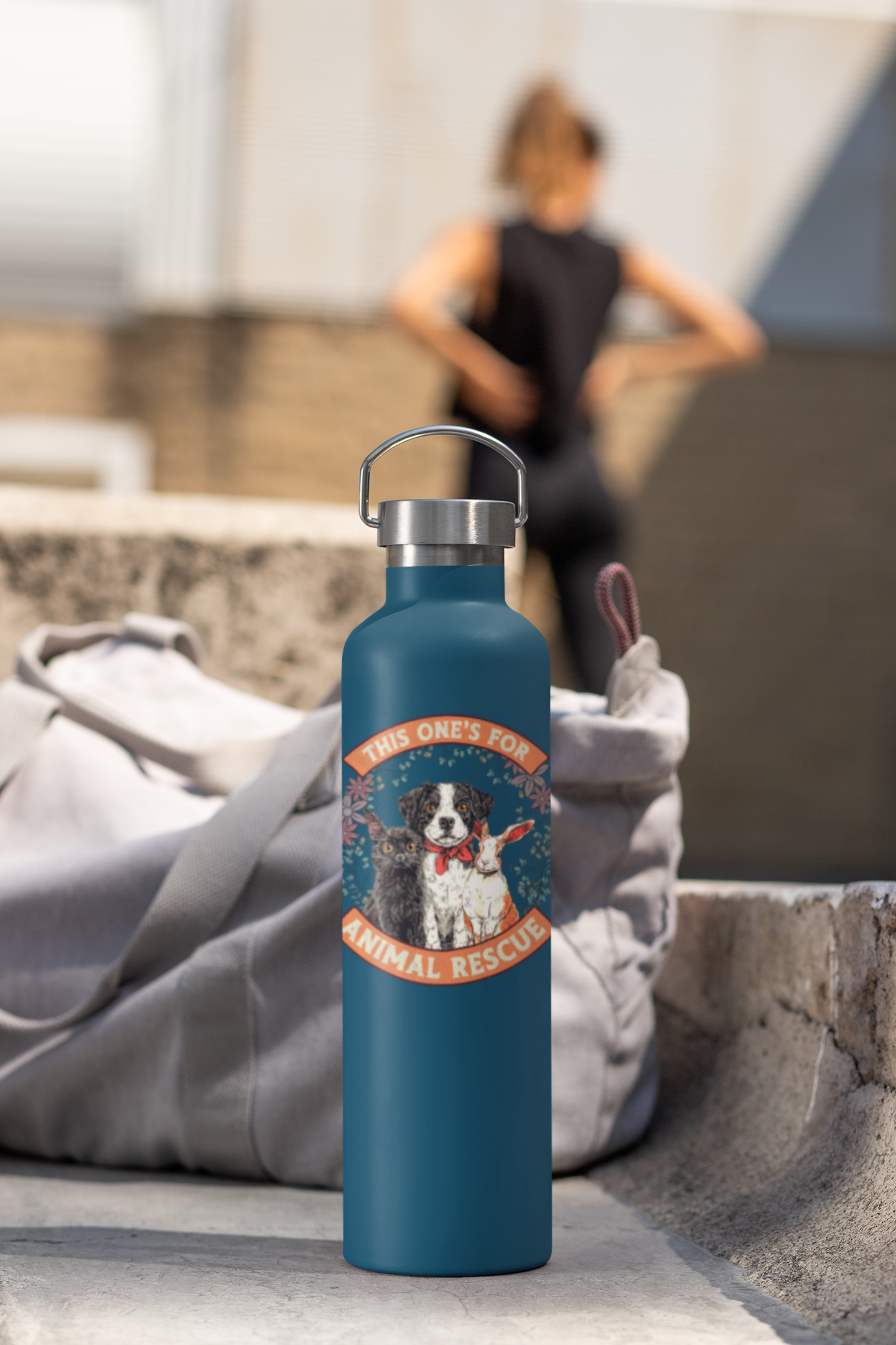 Animal Rescue Stickers - Shelter. Protect. Repeat.